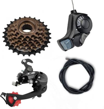 Xezon 7 Speed Gear Set for Cycles Road Bicycle, Mountain Bike, Racing Bike Wheel