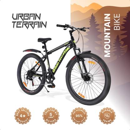 Urban Terrain Galaxy 26T Max Geared High Performance MTB Cycles For Men With Dual Disc Brake 26 T (inch) Road Cycle