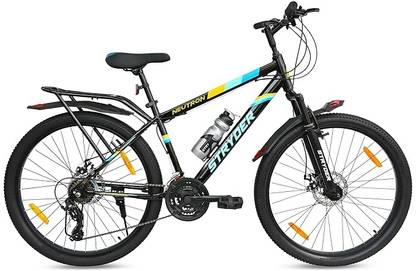 tata stryder Neutron 26 t cycle with 21 speed shi-mano gears with integrated carrier 26 T (inch) Mountain Cycle