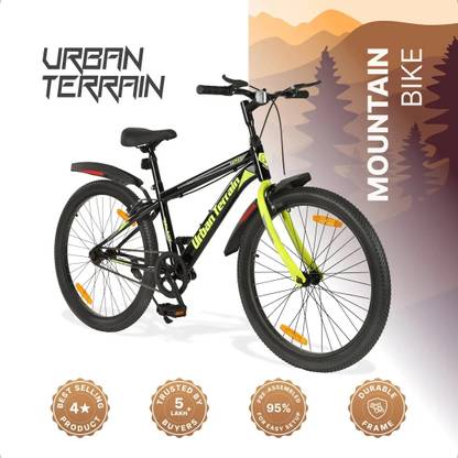 Urban Terrain Galaxy 24T High Performance MTB Cycles For Men With Complete Accessories 24 T (inch) Road Cycle