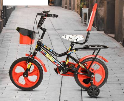 highfoxx ROCKET KIDZ CYCLE ( ORANGE ) FOR 2 TO 5 YEARS KIDS 14 T (inch) Road Cycle