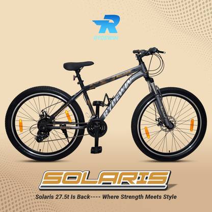 RYDEWIN Solaris 27.5T Multi Speed 21 Gears Bicycle for Young Generation 27.5 T (inch) Mountain Cycle