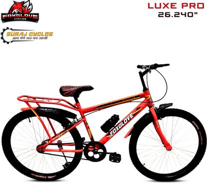 FOXGLOVE F LUXE 26 INCHES CYCLE FOR AGE 10 PLUS YEARS 95% ASSEMBLED 26 T (inch) Road Cycle