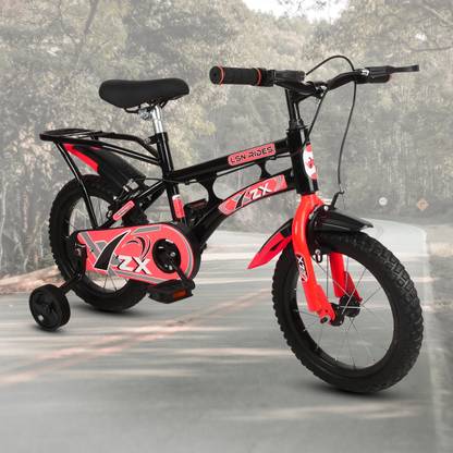 Xaipro 14t Premium Quality XZX Cycle ( RED ) FOR 2 TO 5 YEARS KIDS 96% ASSEMBLE 14 T (inch) BMX Cycle