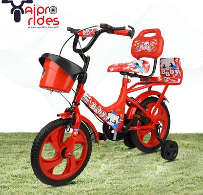 crafto kids CRAFTO 14T RED VARIANT COLOUR (CUTE BABY BICYCLE) ATTRACTIVE MODEL 14 T (inch) Girls Cycle/Womens Cycle
