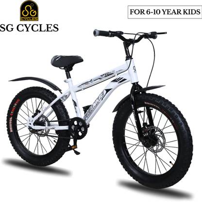 SG CYCLES FRANKIE 20X300 DOUBLE DISC | 20 INCH CYCLE | FAT TYRES 20 T (inch) Fat Tyre Cycle