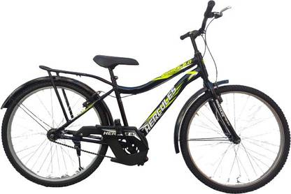 HERCULES Sparx 2.0 Ranger Bike Inbult Carrier Single Speed Bicycle 26 T (inch) Road Cycle