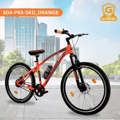 GANTON XPLOID WITH DUAL DISC BRAKE-FORK SUSPENSION 26 T (inch) Mountain Cycle