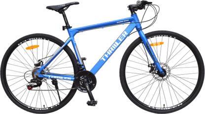 Thriller 85% Assembled Specially Designed Alloy Frame 700 C Dual Disc Brake 26 T (inch) Hybrid Cycle/City Bike