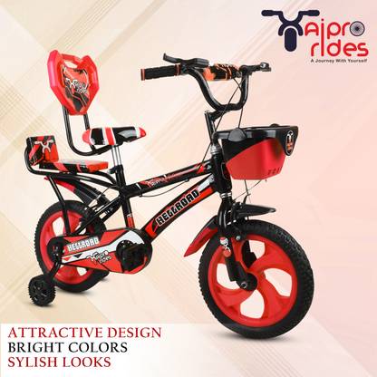 xaipro rides 14T HELLROAD D/G RED CYCLE FOR BOYS AND GIRLS 14 T (inch) BMX Cycle