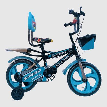 ROXX CART BICYCLE 14 T NEW MODEL K-30 (SKY-BLUE) FOR 2 TO 4 YEAR KIDS BABY 14 T (inch) BMX Cycle