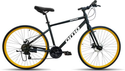 OMO Hampi Ace 21s Shimano Gear | Alloy Frame | Rigid Fork 26 T (inch) Hybrid Cycle/City Bike