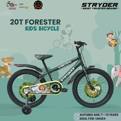 STRYDER Forester 20" Kids Bicycle | 20 T (inch) BMX Cycle