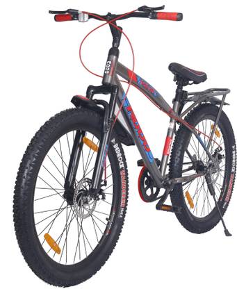 Addo India TESLER 26 Inch Bicycle Front Suspension with Double Disc and Inbuilt Carrier 26 T (inch) Mountain Cycle