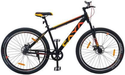 CAYA Fade 27.5" Matte Black 21 Speed Microshift Gear, Disk Brake & Front Suspension 27.5 T (inch) Hybrid Cycle/City Bike