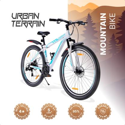 Urban Terrain UT6000A29 Alloy 29T MTB Cycles Shimano Geared for Men with Dual Disc Brake 29 T (inch) Road Cycle