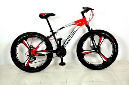 Appgrow Cycle with Alloy Wheels 26 * 2.35 21 Speed Dual disc Breaks Suitable for 12+ 26 T (inch) Mountain Cycle