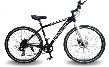 CarbonBike Carbon Bike 8 Speed Hybrid Bicycle 700C T (inch) Hybrid Cycle/City Bike