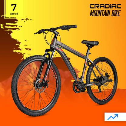 CRADIAC TRIBE 7 SPD GREY 27.5 T (inch) Mountain/Hardtail Cycle