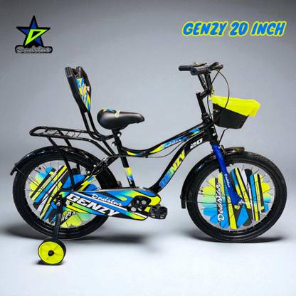 DADSTAR GENZY 2OINCH BICYCLE FOR GIRLS AND BOYS GREEN COLOUR CYCLE FOR AGE 5 TO 10YEARS 20 T (inch) Road Cycle