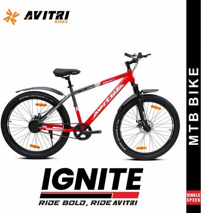 AVITRIBIKES Ignite-27.5 Single Speed Disc Brake Adult-Mountain Cycle 27.5 T (inch) Mountain Cycle