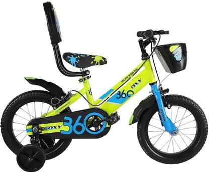 Oxygen Kids cycle Oxy 360 Cycle for kids 3 to5 Years Boys | Girls 14 T (inch) BMX Cycle