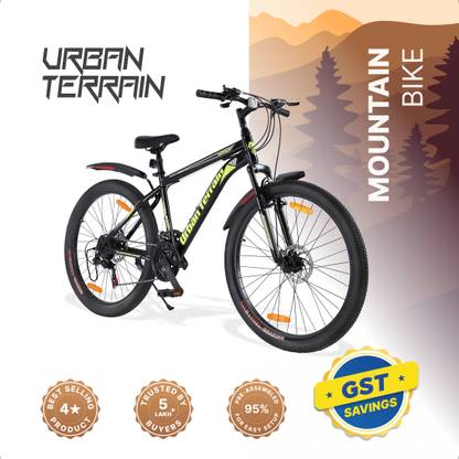 Urban Terrain Galaxy Ultra 26T High Performance MTB Geared Cycles For Men With Dual Disc Brake 26 T (inch) Road Cycle