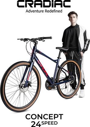 CRADIAC CONCEPT 24 SPEED 700C T (inch) Hybrid Cycle/City Bike