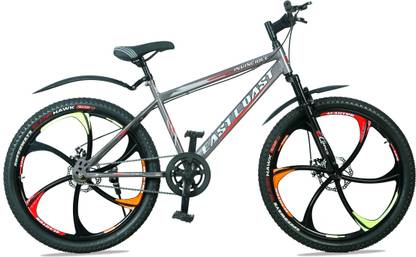 EAST COAST INVINCIBLE MTB Bicycle with Alloy Wheels Dual Disc Front Suspension 26 T (inch) Mountain Cycle