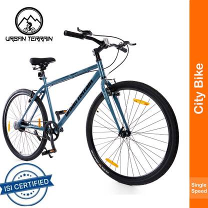 Urban Terrain UTMystere Cycles For Men With Cycling Event & Ride Tracking App 700C T (inch) Hybrid Cycle/City Bike