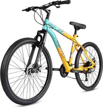 Crow HUSTLER 21 SPEED | DUAL DISC | FRONT SUSPENSION | FULLY FITTED 26 T (inch) Mountain Cycle