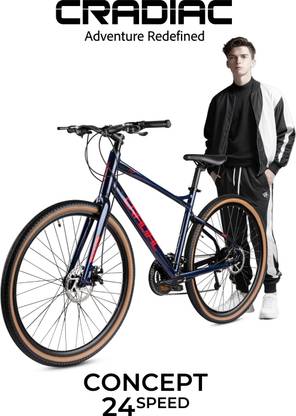 CRADIAC CONCEPT 24 SPEED 700C T (inch) Hybrid Cycle/City Bike