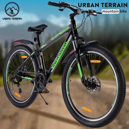 Urban Terrain UT3013S27.5 Steel MTB Cycles Shimano Geared for Men with Dual Disc Brake 27.5 T (inch) Road Cycle
