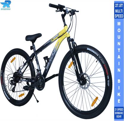 RYDEWIN CRACK IT 27.5T 21 Multi Speed Bicycle for Adults 26 T (inch) Mountain Cycle