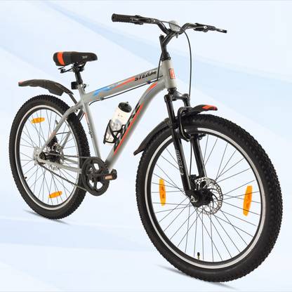 AVON STEAM 26T MTB Cycle for Men & Boys with Dual Disc Brakes & Double Wall Alloy Rim 26 T (inch) Mountain Cycle
