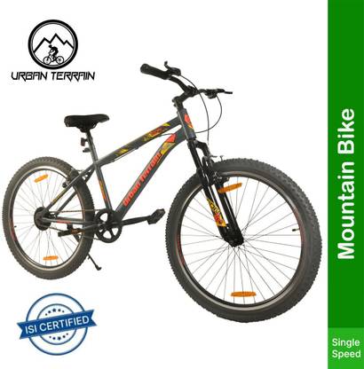 Urban Terrain Zion Cycles Mountain Bike with Cycling Event & Ride Tracking App 27.5 T (inch) Road Cycle