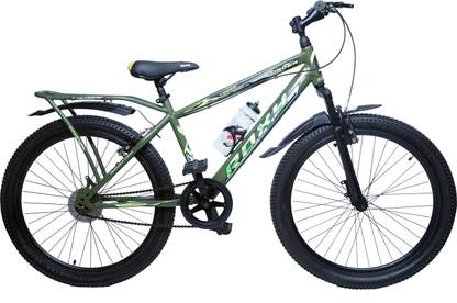 Roxy Tinder Cycle for Men with In Built Carrier, Power brake, Single Speed 26 T (inch) Road Cycle