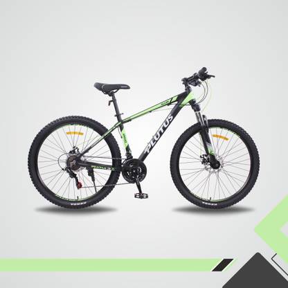 PLUTUS Furion MTB Cycle with 21 Gears, Dual Disc Brake, Alloy Frame Cycle for Adult 27.5 T (inch) Mountain Cycle