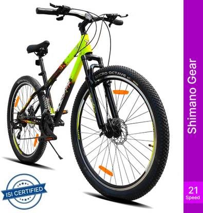 HRX Cycles by Hrithik Roshan BLACKFYRE 29T 21 Speed Steel With Cycling Event 29 T (inch) Road Cycle