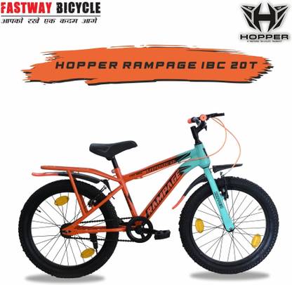 Fastway Bicycle 20T- RAMPAGE IBC, 2.40 TIRE/TUBE, V BRAKE WITH 85% ASSEMBLED FOR 5-8 YEARS KIDS 20 T (inch) Road Cycle