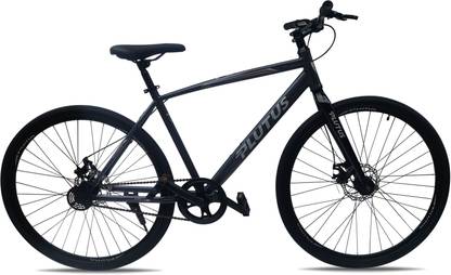 PLUTUS 700-C Road Bike, Cycle for Men with Power Brake, Multi Speed 700C T (inch) Hybrid Cycle/City Bike