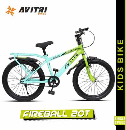 AVITRIBIKES Fireball-20 Single Speed V Brake Kids-Recreation Cycle 20 T (inch) Recreation Cycle
