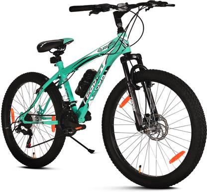 LEADER Gladiator Multi Speed (7 Speed) Cycle with Front Suspension and Disc Brake 26 T (inch) Hybrid Cycle/City Bike