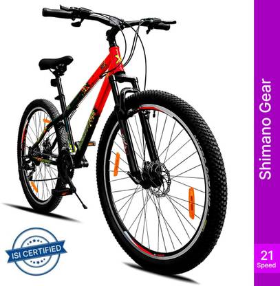 HRX Cycles by Hrithik Roshan BLACKFYRE 29T 21 Speed Steel With Cycling Event 29 T (inch) Road Cycle
