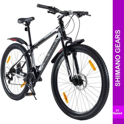 Urban Terrain UT1000 Steel MTB with 21 Shimano Gear and Installation Services 27.5 T Mountain Cycle