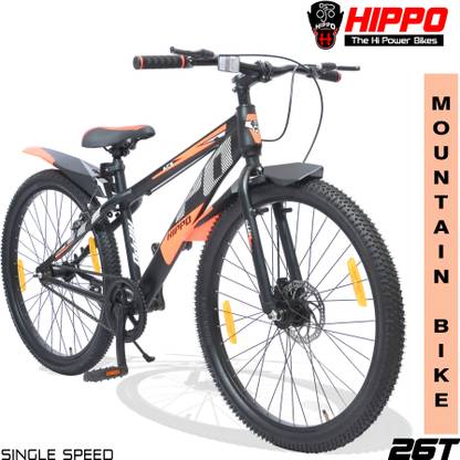 HippoBikes Ace MTB 26T Mountain Bicycle 26 T (inch) Road Cycle