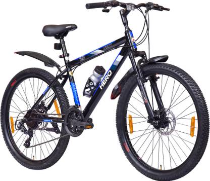 HERO EC NEXT 26T SPORTS 21S FDDD BKBL SKD AFA 26 T (inch) Mountain Cycle