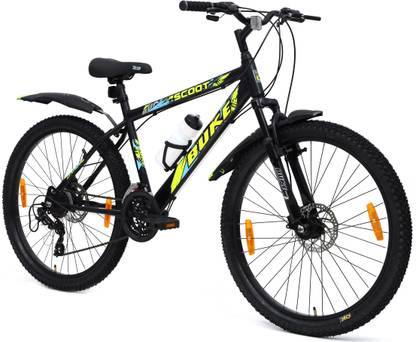 AVON SCOOT 26T Geared Cycle for Men & Boys Dual Disc Brake & StylishDesign 85% Fitted 26 T (inch) Mountain Cycle