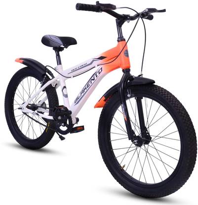 BLAKENTO 20T Ace Crew Premium Matte Finished White & Orangeished White & Orange 20 T (inch) Road Cycle