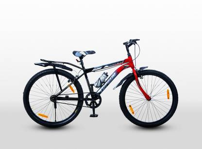 ModernCycle MODERN Topgun 26T Road Bicycle with Inbuilt Carrier (Single Speed, Black, Rigid) 26 T (inch) Road Cycle